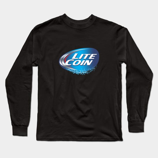 Bud Litecoin Long Sleeve T-Shirt by phneep